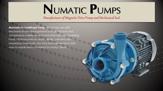 Polypropylene Monoblock Pump смотреть онлайн