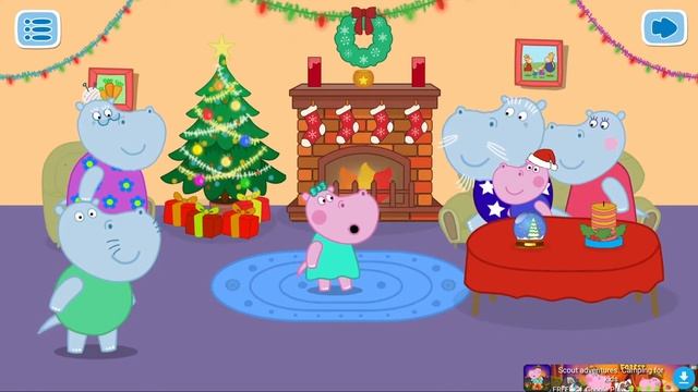 Hippo Christmas Gifts: Advent Calendar ? #2 | GAMES FOR KIDS | AnyGameplay смотреть онлайн
