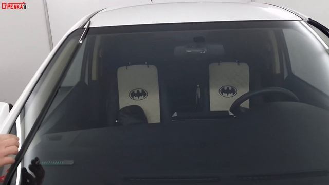 Дефлектор лобового стекла Стрелка-2 для MITSUBISHI XPANDER (I+I рестайлинг) с 2017г.в - Strelka11.r