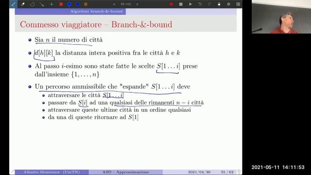 19 - Problemi intrattabili - Branch & Bound смотреть онлайн