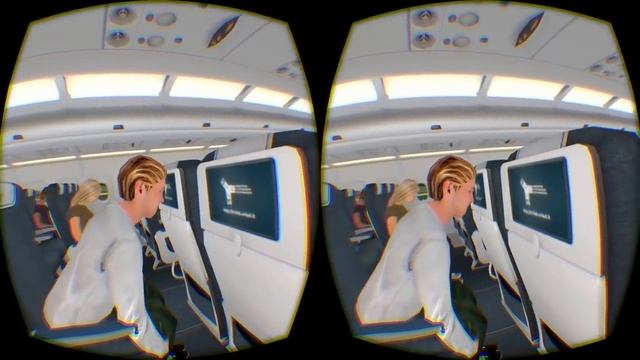 Aterrizaje De Emergencia Vr - Cardboard 3D Sbs- Video De Realidad Virtual