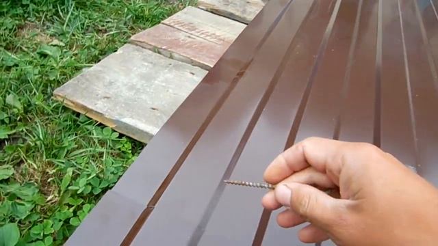 как ровно разметить профнастил для обрезки смотреть онлайн