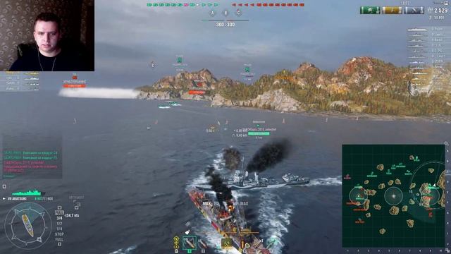 Стрим - World of Warships - Пожары в игре и наяву + Бонус код на контейнер смотреть онлайн