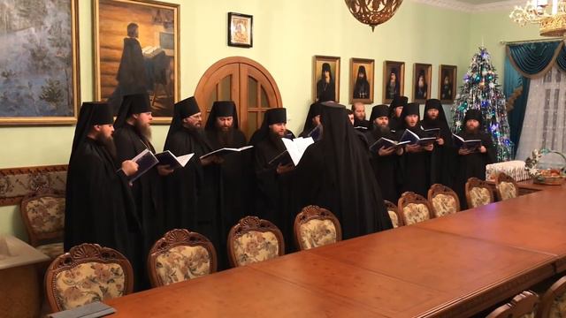 Колядки братии Святогорской Лавры «Грають пастирі» смотреть онлайн