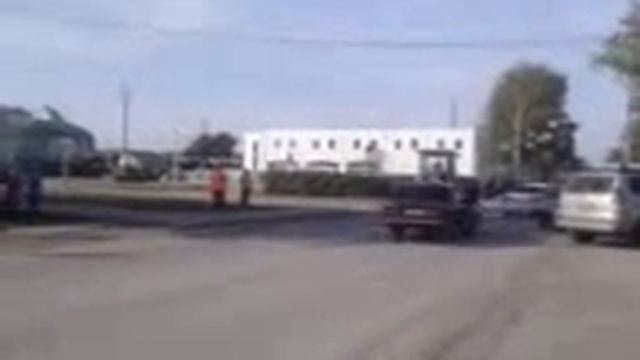Мошково. Чудо трактор.
