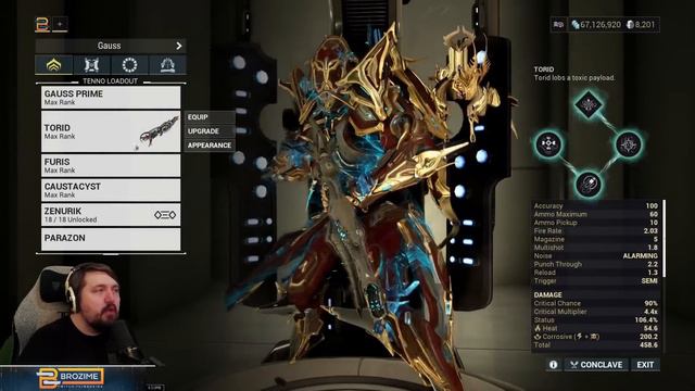GAUSS PRIME ULTIMATE SPEED | Warframe Build смотреть онлайн