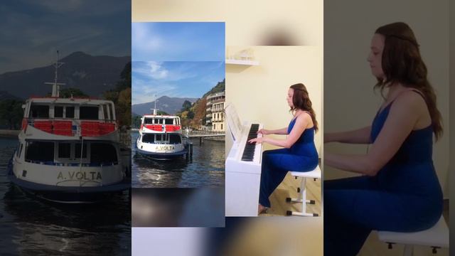 Beautiful music & amazing views of Bel Paese_ piano cover Chi mai by Ennio Morricone + spartito смотреть онлайн