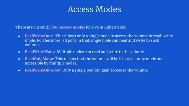 Configuring Persistent Volumes in Kubernetes | Kubernetes شرح смотреть онлайн