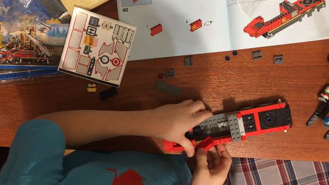 LEGO . Центральная пожарная станция . Сборка . Часть 2 смотреть онлайн