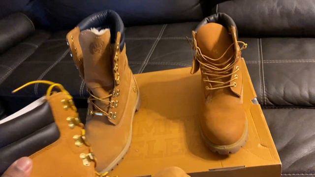 9 INCH WHEAT SUPER BOOT REVIEW + UNBOXING + ON FEET (TB06842A) смотреть онлайн
