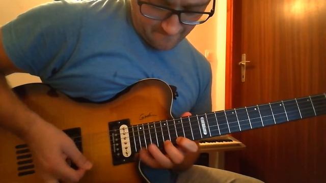Pantera - Domination ( solo cover ) смотреть онлайн
