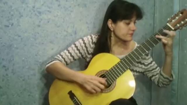 Цыганская песня-пляска "Две гитары". Переложение для гитары В. Колосова смотреть онлайн