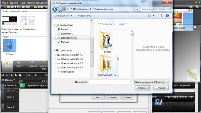 Как создать собственный проект с логотипом в Camtasia Studio 10 видео смотреть онлайн