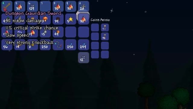 Terraria: Reborn Mod — Dungeon Guardian Sword! смотреть онлайн