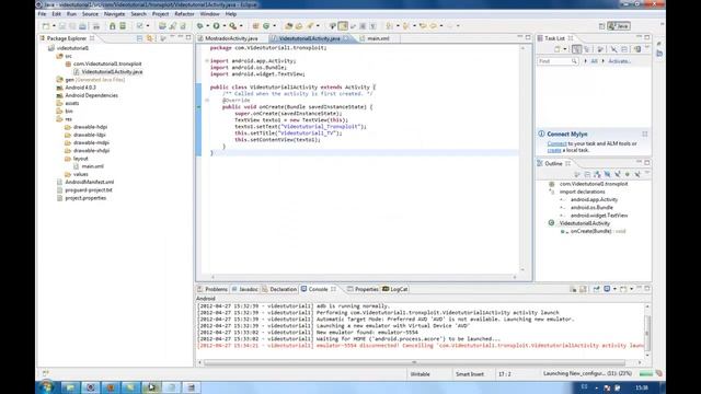 Poner TextView y Titulos en aplicacciones Android(JAVA Y XML) смотреть онлайн