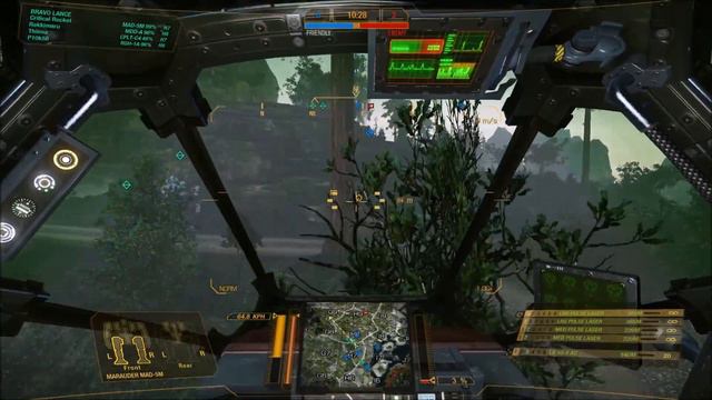 MechWarrior Online - Marauder 5M Gameplay смотреть онлайн