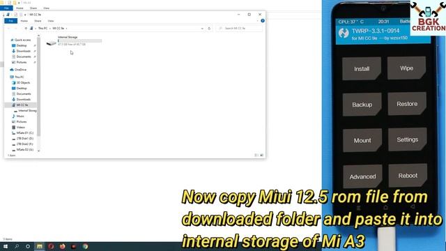 Install Miui 12.5 On Xiaomi Mi A3 Android 11 смотреть онлайн