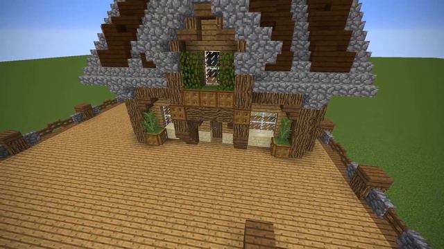 Майнкрафт (Minecraft) - Начальное базовое руководство - Деревянный Майнкрафт дом смотреть онлайн