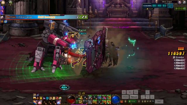 DFO Pandemonium War Normal Solo - Blitz смотреть онлайн