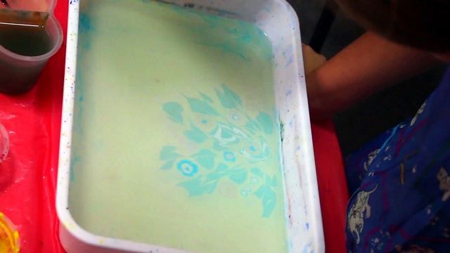 Мастер класс по эбру. Урок Эбру. Рисование на воде. Как рисовать на воде. смотреть онлайн