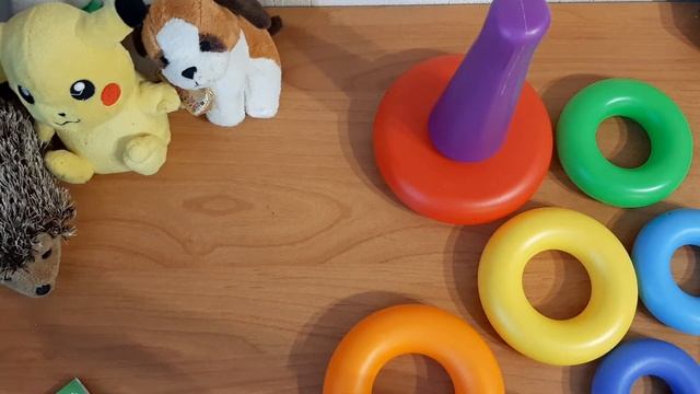 10 развивающих игр с пирамидкой смотреть онлайн