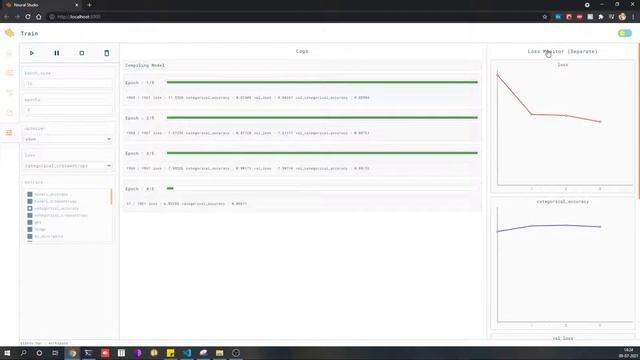 Tensorflow GUI First Evaluation смотреть онлайн