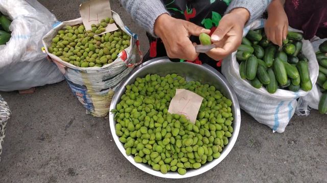 Гура, довча или просто зелёный абрикос - самый ранний фрукт Узбекистана и Таджикистана смотреть онлайн