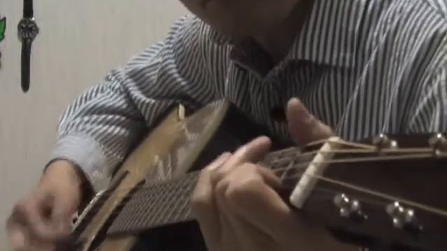Playing "Stormy Ocean" with K.Yairi смотреть онлайн