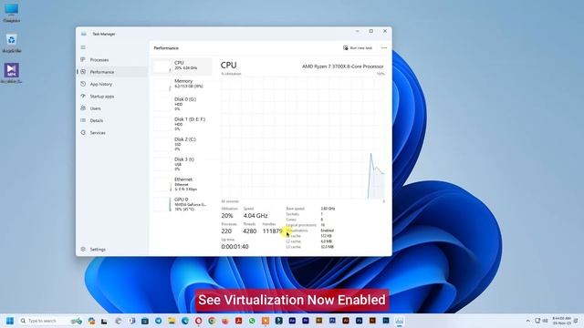 How To Enable Virtualization On MSI Mainboard/MSI BIOS In 2024 смотреть онлайн