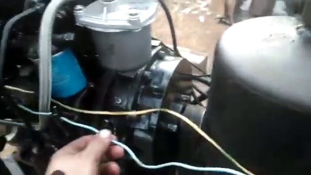 установка дизельного двигателя JD295B на самодельный трактор VID 20200324 WA0001 смотреть онлайн