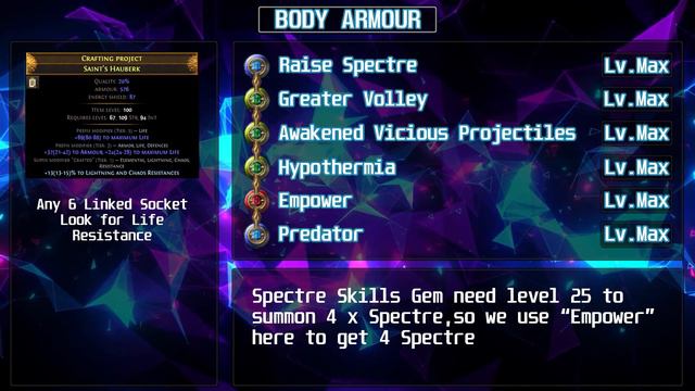POE[Build]Spectre Necromancer Low Budget No Cluster смотреть онлайн