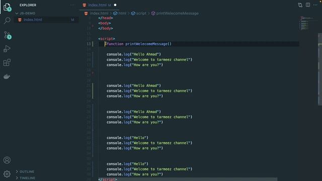32: الدوال في الجافاسكريبت | Functions in Javascript смотреть онлайн
