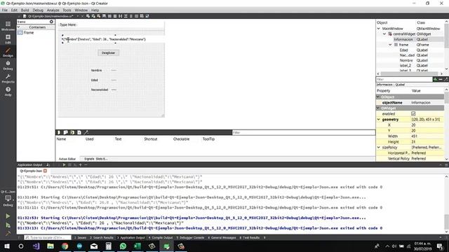 Qt Json C++ смотреть онлайн