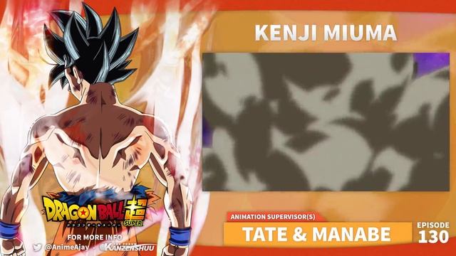 The Greatest Showdown! Episode 130 Animation Breakdown - Dragon Ball Super смотреть онлайн