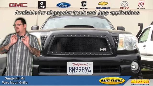 Smittybilt M1 Wire Mesh Grille смотреть онлайн