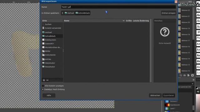 transparente GIF-Animation mit Gimp смотреть онлайн