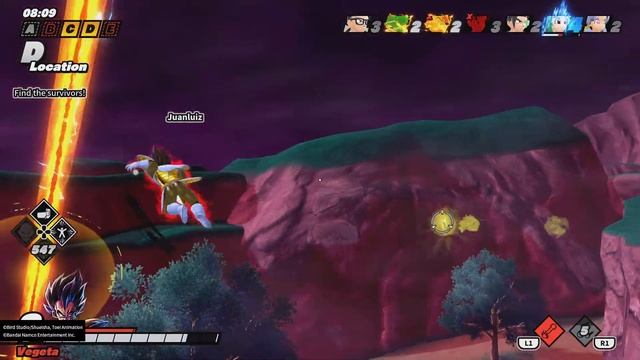 The Best L I've Ever Taken With Gold Vegeta | DRAGON BALL: THE BREAKERS смотреть онлайн