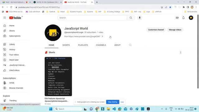 SQL vs NoSql let's build e-commerce application with MERN Stack - Day 13 смотреть онлайн