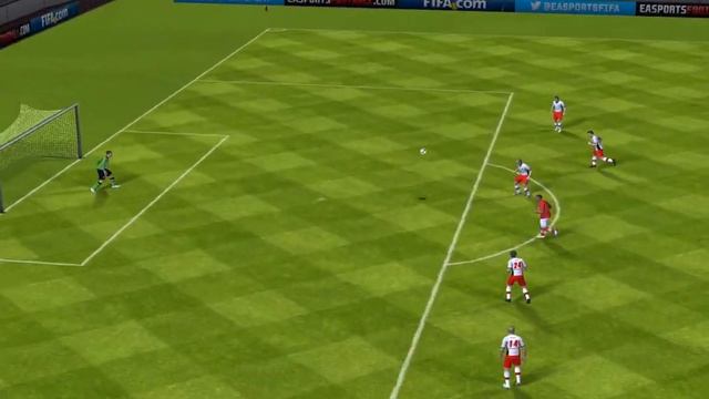 FIFA 13 iPhone/iPad - Spartak Moskva vs. Amkar Perm смотреть онлайн