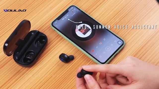 F10 Bluetooth V5.0 8D беспроводные наушники смотреть онлайн