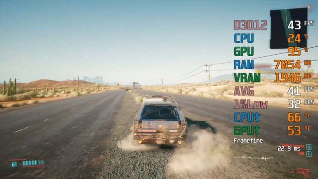 Radeon Vega 7 Graphics -- AMD Ryzen 5 5600G -- Cyberpunk 2077 FPS Test смотреть онлайн