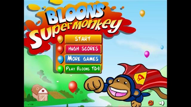 Stage 1 - Bloons Super Monkey смотреть онлайн