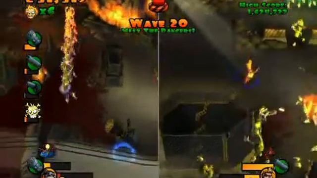 Burn Zombie Burn! 2 PLAYER (CO OP) смотреть онлайн