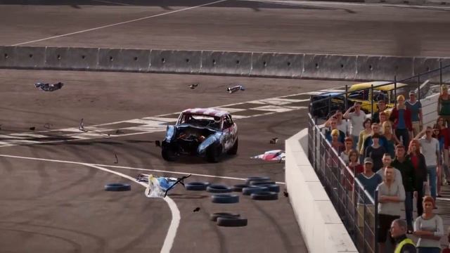 WRECKFEST PS4 CRASH COMPILATION!! HUGE CRASHES EVERYWHERE смотреть онлайн