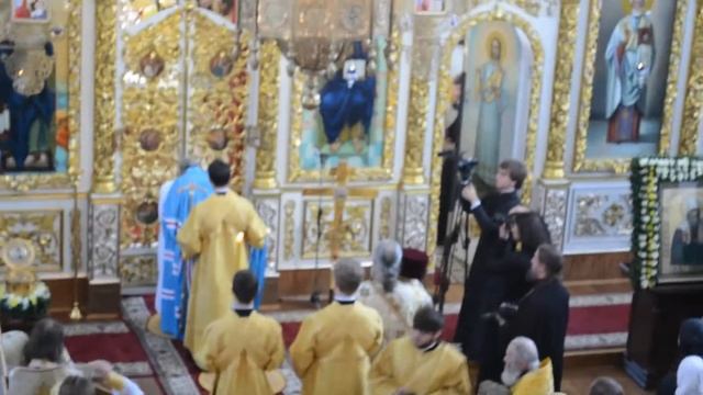 Свт. Иоанна Тобольского 23.06.2015 Встреча Блаженнейшего Онуфрия смотреть онлайн