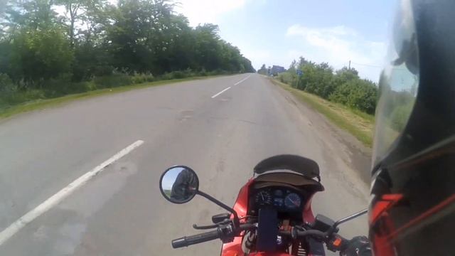 Музика// Покатушки на мотоциклі під музику // Ужгород - Берегове // Uzhhorod // Honda CB 500