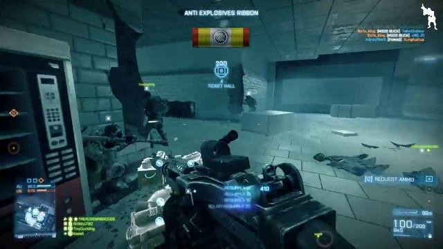 Battlefield 3 - 10 Tips: Surviving Operation Metro 64 Player Conquest on BF3 - Gameplay Commentary смотреть онлайн
