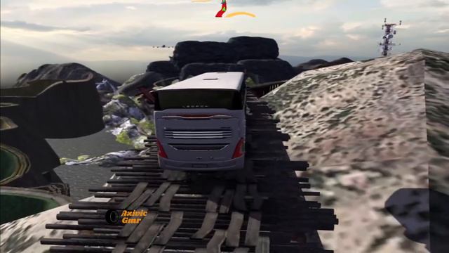 Mercedes Bus Driving At Deadliest Roads❌? Infernal roads | Euro Truck Simulator 2 смотреть онлайн