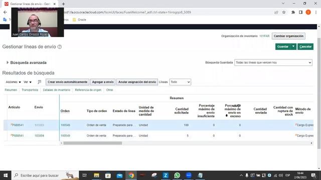 Oracle Fusion Cloud ERP - Como Crear Envíos ( Despachos ) смотреть онлайн