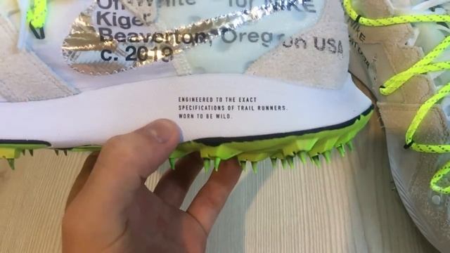 UNBOXING THE NIKE X OFF WHITE ZOOM TERRA KIGER 5 WHITE смотреть онлайн